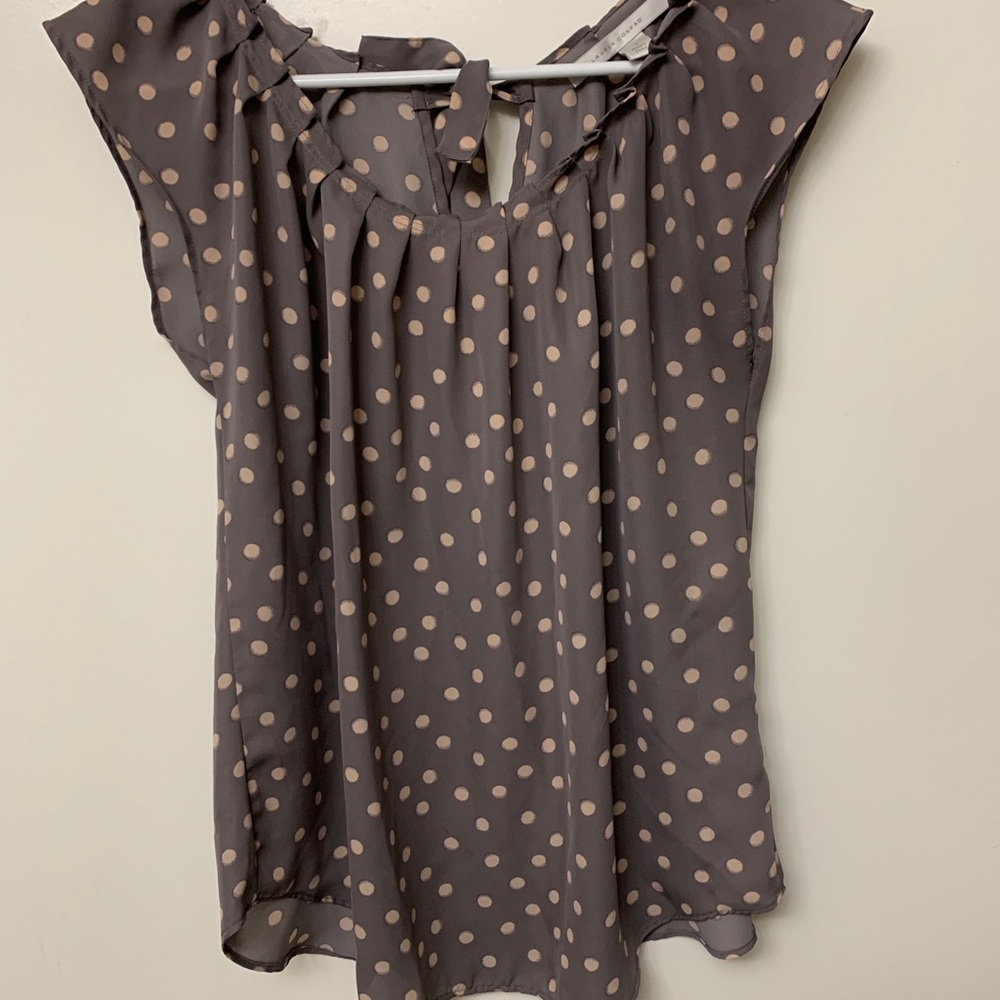 Lauren Conrad Pleated Top